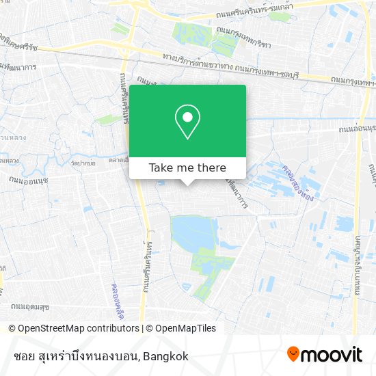 ซอย สุเหร่าบึงหนองบอน map