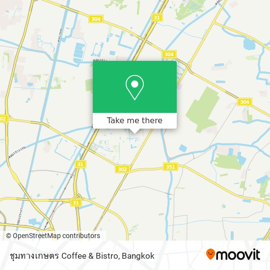 ชุมทางเกษตร Coffee & Bistro map