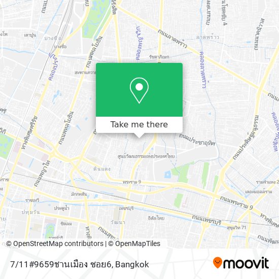 7/11#9659ชานเมือง ซอย6 map