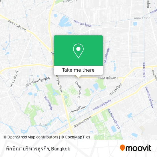 ทักษิณาบริหารธุรกิจ map