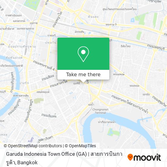 Garuda Indonesia Town Office (GA) | สายการบินการูด้า map