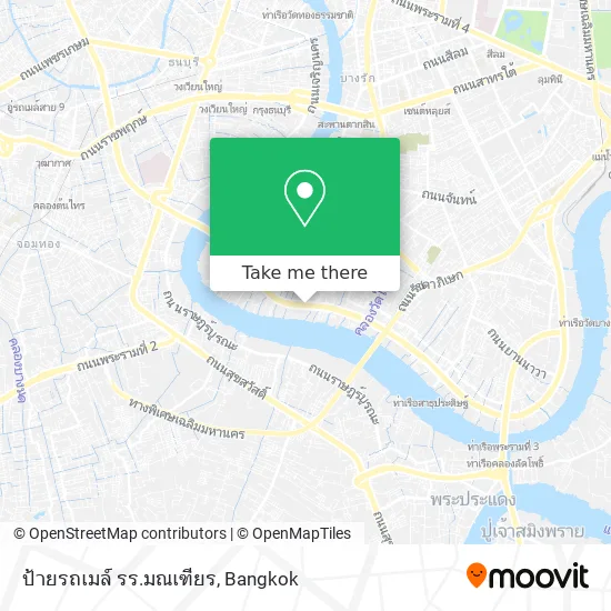 ป้ายรถเมล์ รร.มณเฑียร map