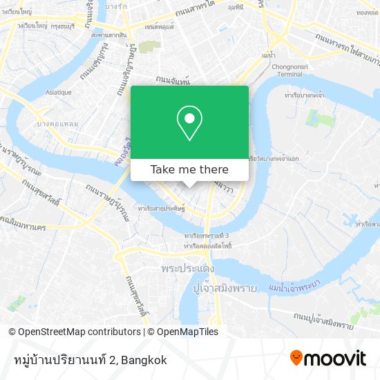 หมู่บ้านปริยานนท์ 2 map