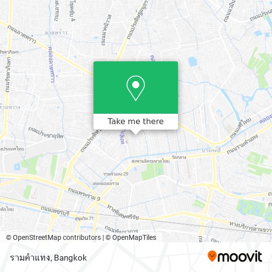 รามคําแหง map