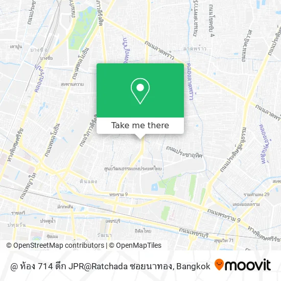 @ ห้อง 714 ตึก JPR@Ratchada ซอยนาทอง map