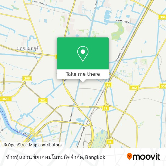 ห้างหุ้นส่วน ชัยเกษมโลหะกิจ จำกัด map