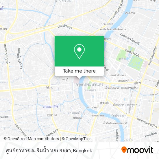 ศูนย์อาหาร ณ ริมน้ำ หอประชา map