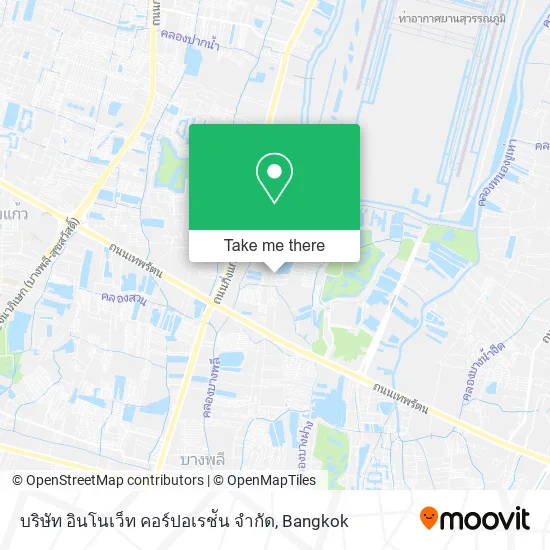 บริษัท อินโนเว็ท คอร์ปอเรช่ัน จํากัด map