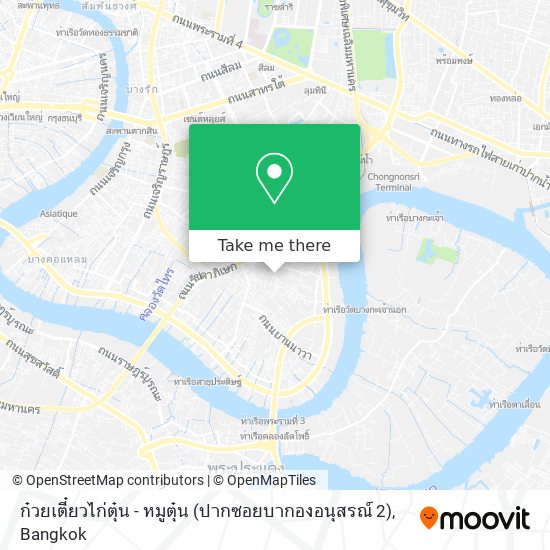 ก๋วยเตี๋ยวไก่ตุ๋น - หมูตุ๋น (ปากซอยบากองอนุสรณ์ 2) map