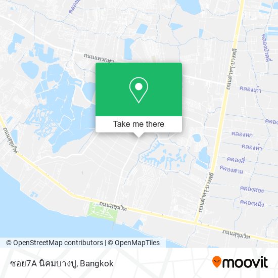 ซอย7A นิคมบางปู map