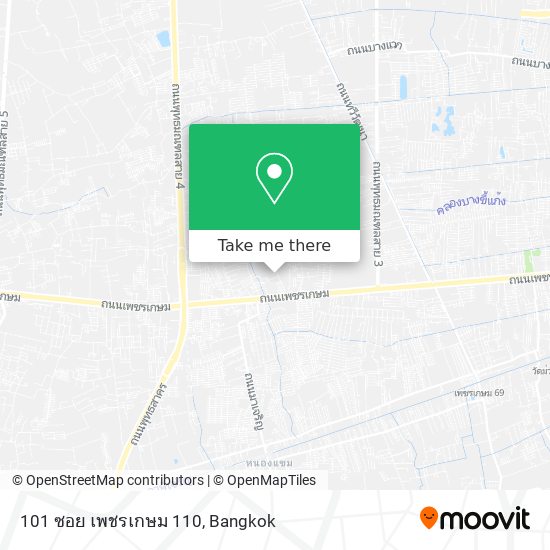 101 ซอย เพชรเกษม 110 map