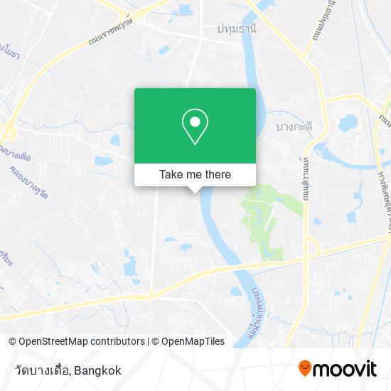 วัดบางเดื่อ map