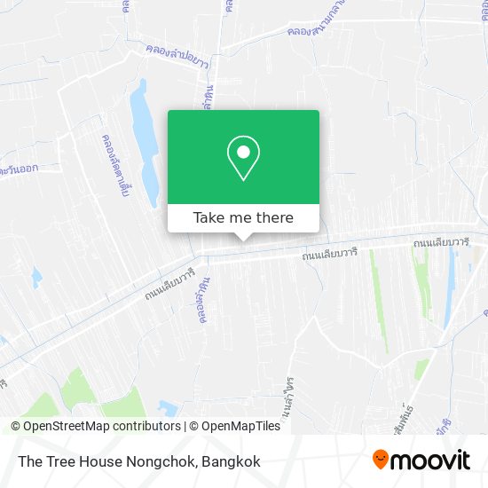 The Tree House Nongchok map