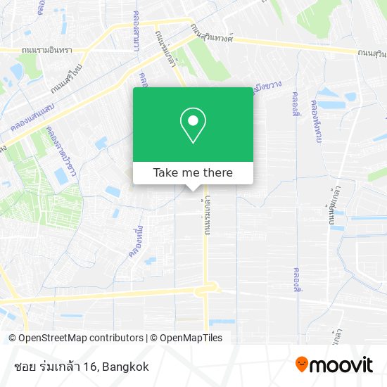ซอย ร่มเกล้า 16 map