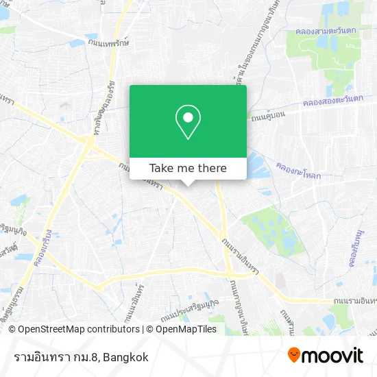 รามอินทรา กม.8 map