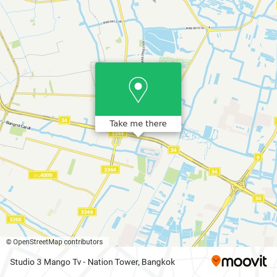Studio 3 Mango Tv - Nation Tower map