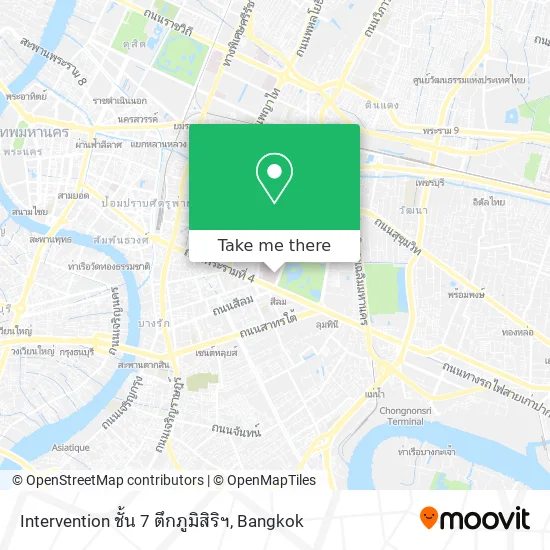 Intervention ชั้น 7 ตึกภูมิสิริฯ map