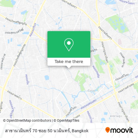 สาขานวมินทร์ 70 ซอย 50 นวมินทร์ map