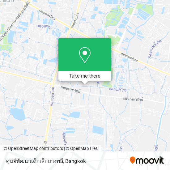 ศูนย์พัฒนาเด็กเล็กบางพลี map
