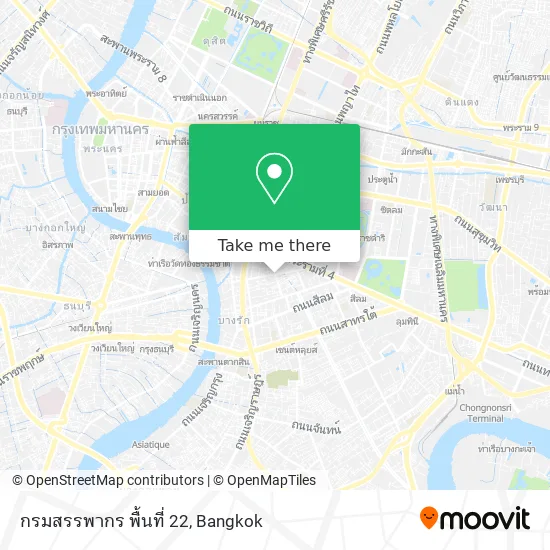 กรมสรรพากร พื้นที่ 22 map
