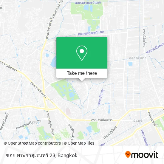 ซอย พระยาสุเรนทร์ 23 map