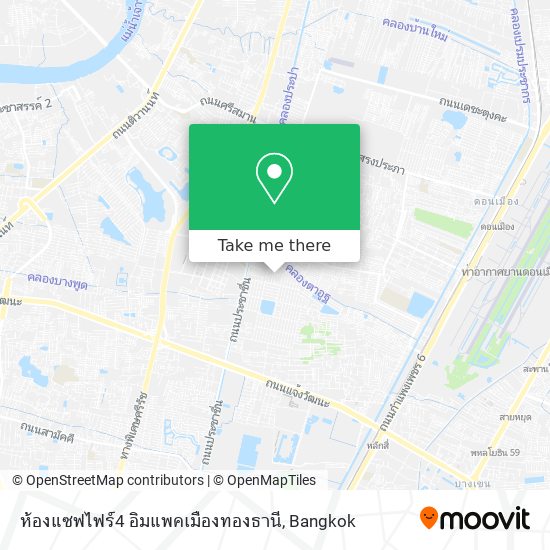 ห้องแซฟไฟร์4 อิมแพคเมืองทองธานี map