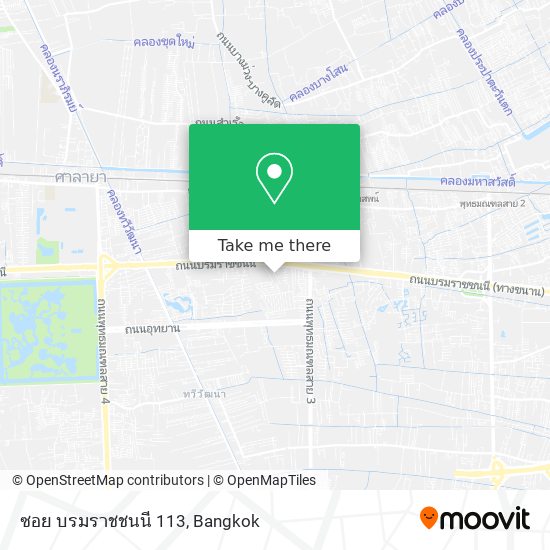 ซอย บรมราชชนนี 113 map