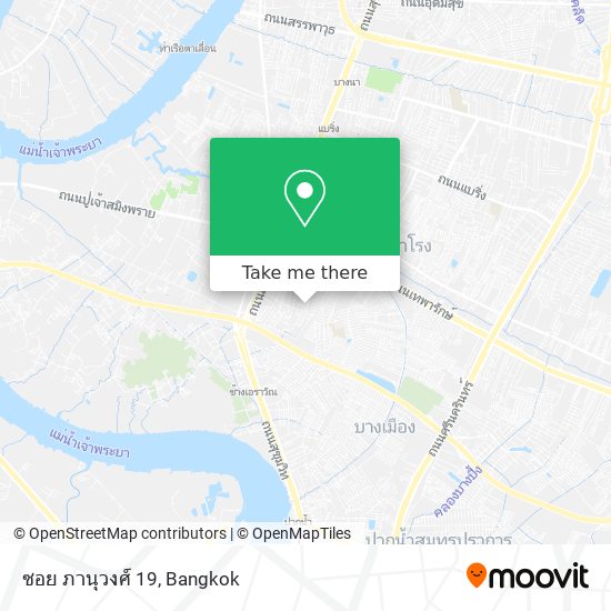 ซอย ภานุวงศ์ 19 map