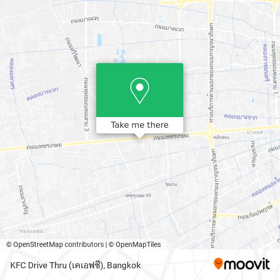 KFC Drive Thru (เคเอฟซี) map