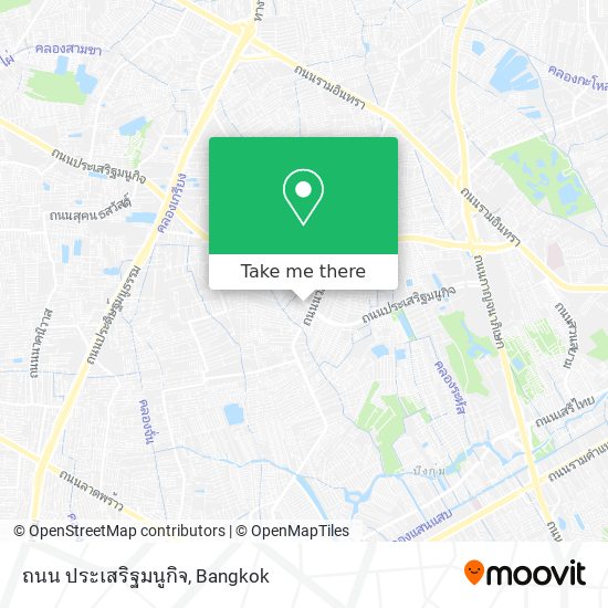 ถนน ประเสริฐมนูกิจ map