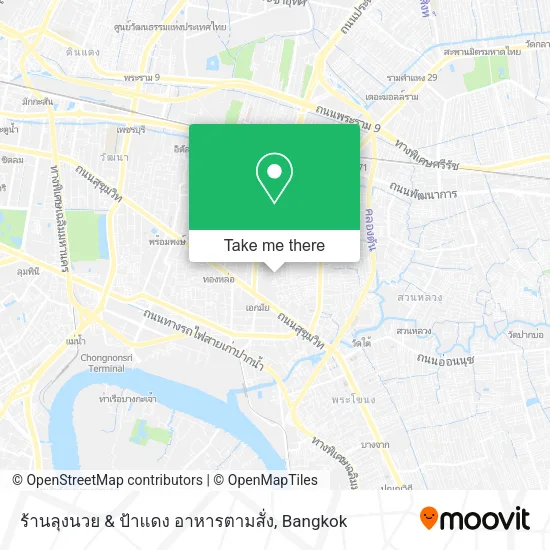 ร้านลุงนวย & ป้าแดง อาหารตามสั่ง map