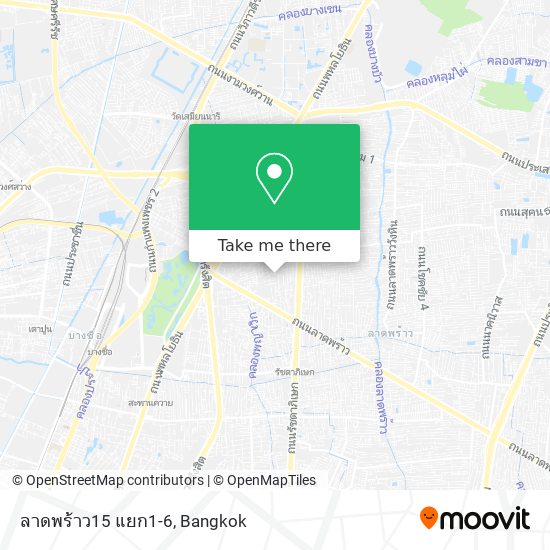 ลาดพร้าว15 แยก1-6 map