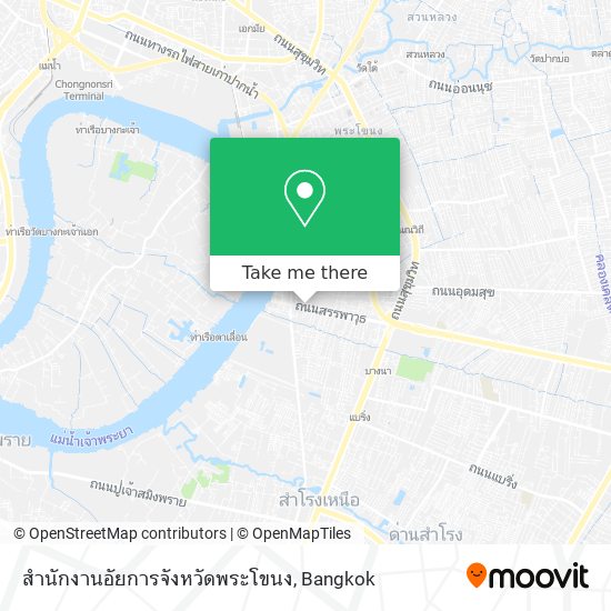 สำนักงานอัยการจังหวัดพระโขนง map