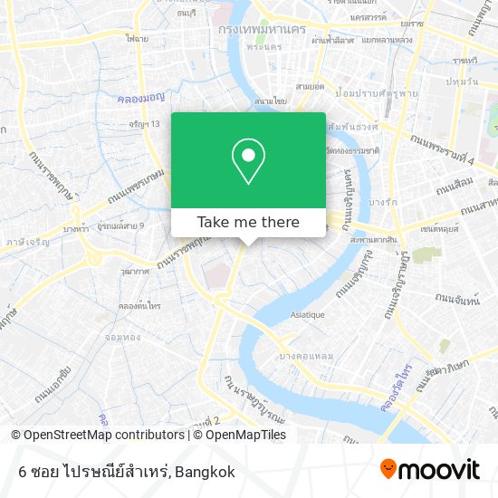 6 ซอย ไปรษณีย์สำเหร่ map