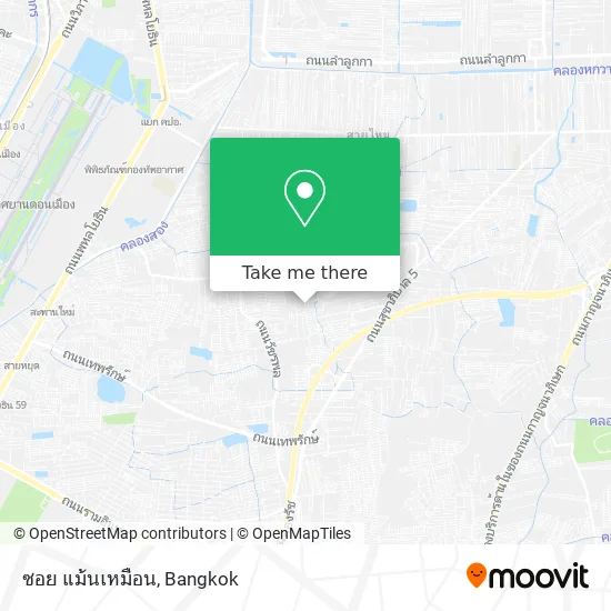 ซอย แม้นเหมือน map