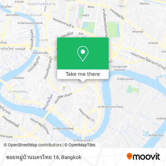 ซอยหมู่บ้านนครไทย 16 map