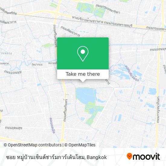 ซอย หมู่บ้านเซ็นต์ชาร์มการ์เด้นโฮม map