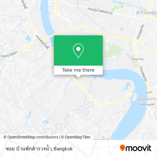 ซอย บ้านพักตำรวจน้ำ map