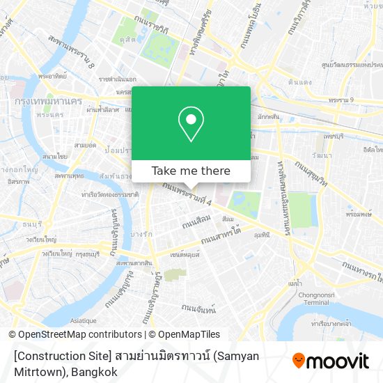 [Construction Site] สามย่านมิตรทาวน์ (Samyan Mitrtown) map