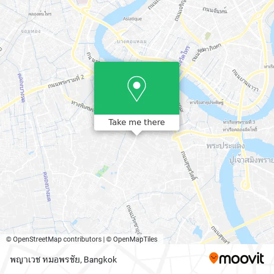 พญาเวช หมอพรชัย map
