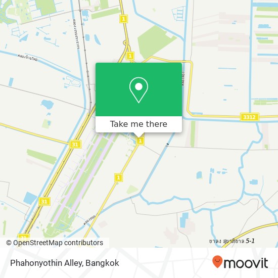 Phahonyothin Alley map