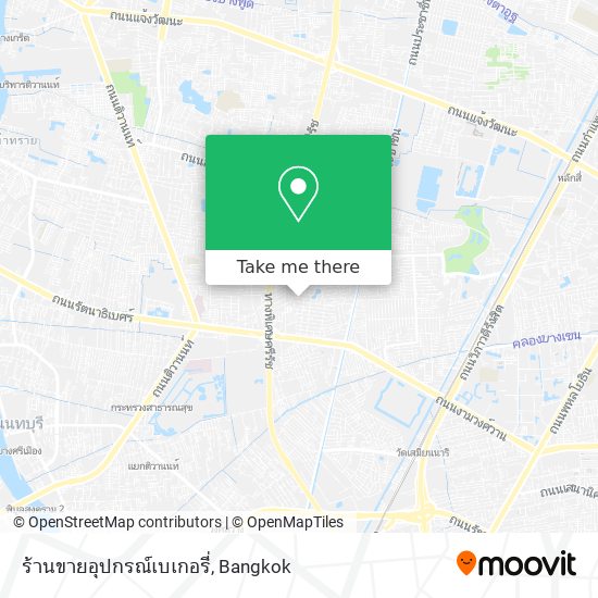 ร้านขายอุปกรณ์เบเกอรี่ map