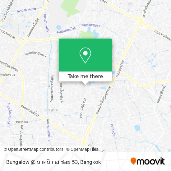Bungalow @ นาคนิวาส ซอย 53 map