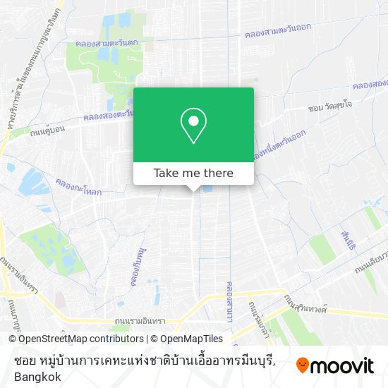 ซอย หมู่บ้านการเคหะแห่งชาติบ้านเอื้ออาทรมีนบุรี map