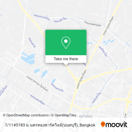7 / 11#5183 ม.นครทองพาร์ควิลล์(นนทบุรี) map