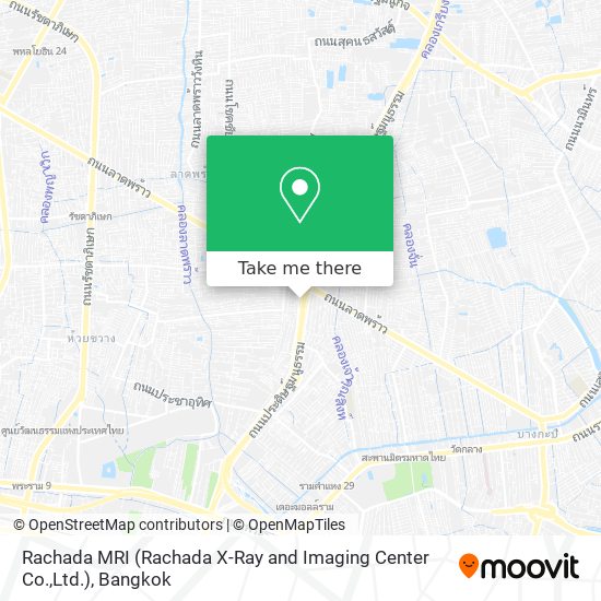 Rachada MRI (Rachada X-Ray and Imaging Center Co.,Ltd.) map