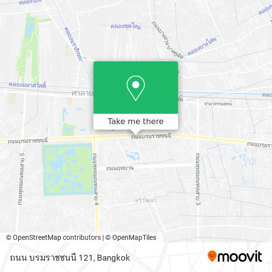 ถนน บรมราชชนนี 121 map