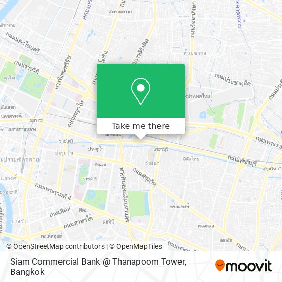 Siam Commercial Bank @ Thanapoom Tower map