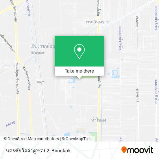 นครชัยวิลล่า@ซอย2 map