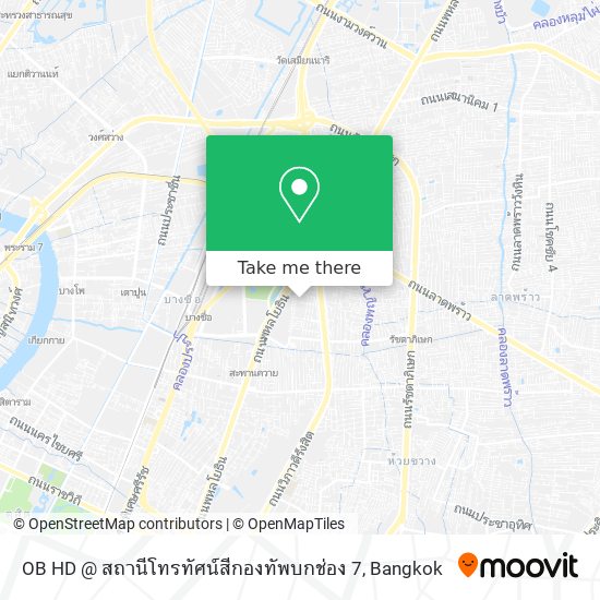 OB HD @ สถานีโทรทัศน์สีกองทัพบกช่อง 7 map